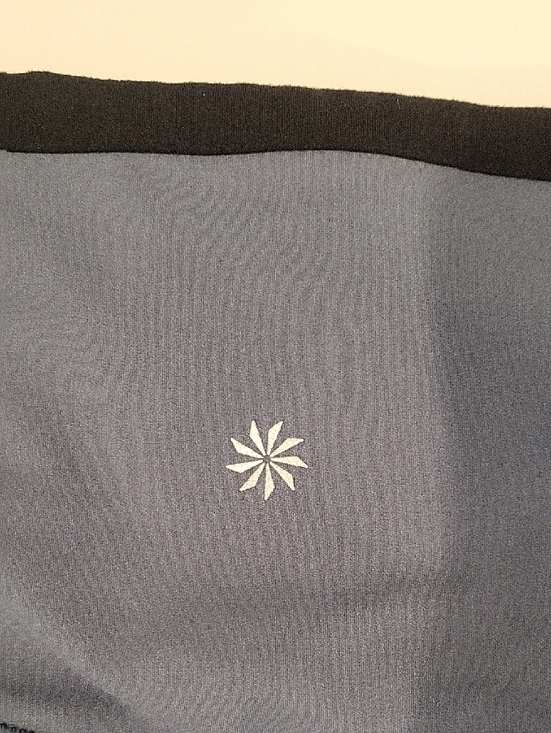 Athleta Elation 7/8 Tight Leggings Blue Black Ultra High Rise Women Size M - Picture 4 of 8